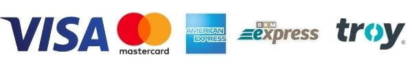 Visa Mastercard Bkm Express Troy American Express